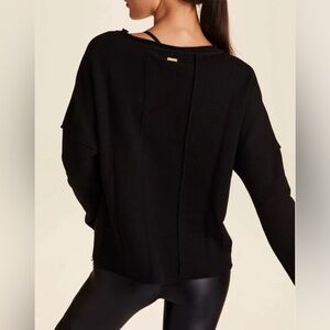 ALALA Exhale Asymmetrical Slouchy Sweatshirt